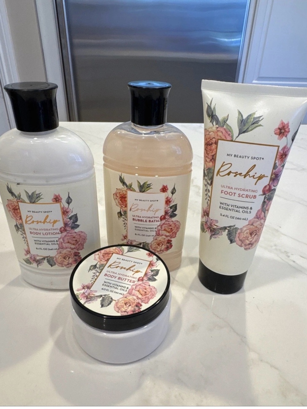 Rosehip Hydrating Bath & Body Gift Set
